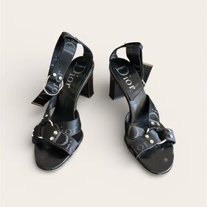 Vintage Dior Black Heels